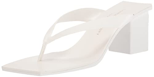 Chinese Laundry Women's MARNA Smooth Sandal, White, 6 US M