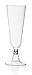 DRINKET Plastic Champagne Flutes 5oz Cups Toasting Glasses 2 Piece Champagne Flutes Set Bulk 100 Disposable Pk Shatterproof For Wedding Mimosa Bar Wine Party Supplies