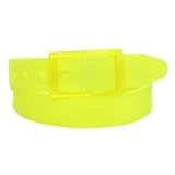 NEW! Yellow Silicone Golf Belt - One Size Fits All