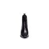Steve-Madden-Womens-Patricia-Leather-Pointed-Toe-Ankle-Black-Leather-Size-80