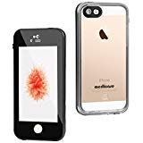 iPhone 5s Waterproof case, Meritcase CRYSTAL Waterproof Shock-Resistant Dirtproof Snowproof Case Cover for iPhone SE/5S/5