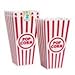 Plastic Popcorn Containers - Set of 2