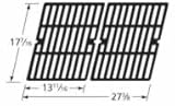 Music City Metals 68312 Gloss Cast Iron Cooking Grid Replacement For Gas Grill Models Uniflame GBC831WB And Uniflame GBC831WB-C, Set Of 2