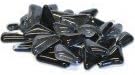 Mosaic Tiles Crystal Glass Shapes Black Dahlia 100 gram Pack for Crafts Art Hobbies