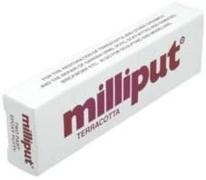 Milliput Epoxy Terracotta Red Pot Repair Kit 2 Part Putty for Terracotta Bricks