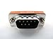 9-Pin DB9 Male to Male Mini Null Modem Adapter NULL-A-9MM