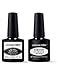 Lagunamoon Gel Nail Polish Soak Off UV LED Gel Base Coat and No Wipe Top Coat Gel Polish Set-8ml