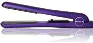 Royale Hot Tools Classic Diamond Purple Lilac Flat Iron/Hair straightener 1-1/4" Ceramic Plates Heats Up to 450°F + Free P.M Hair Comb Newest Model