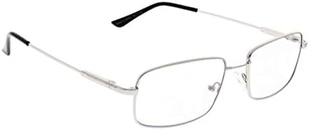Progressive Multifocus Reading Glasses Men UV Protection Filter Readers Large Memory Titanium Eyeglasses