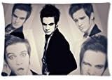 Brendon Urie Panic Custom Zippered Pillow Cases Soft And Confortable 20x30 (Twin sides)