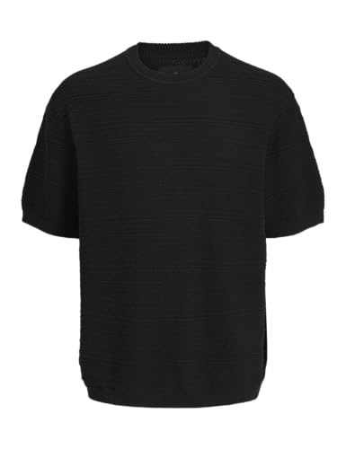 JACK & JONES Jprblawest Knit Structure Crew Neck Ss