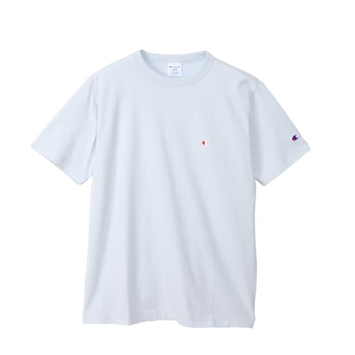 Tシャツ 半袖 綿100% 定番 COTTON USA ワンポイントロゴ刺繍 ショートスリーブTシャツ ベーシック C3-P300Z-797-XXL