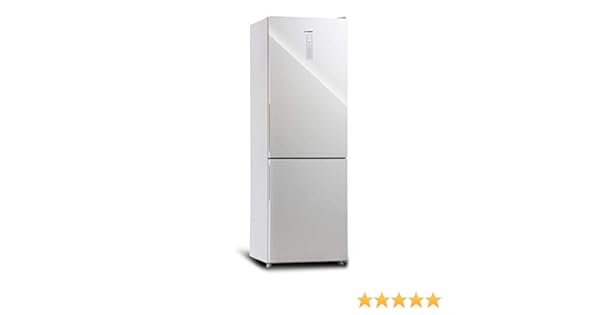 FRIGORIFICO COMBI CRYSTAL GLASS FGC-858 BLANCO INVERTER INFINITON ...