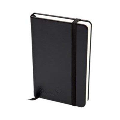 2 x Executive Soft Feel Notebook Ruled with Marker Ribbon 160pp 90gsm A5