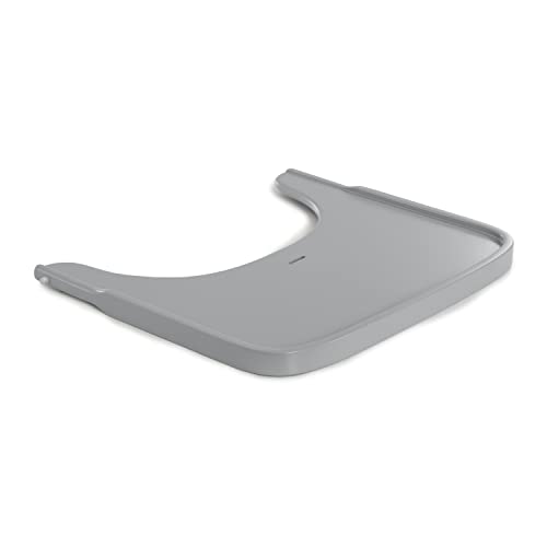 hauck Alpha Wooden Tray, Grey - Tray for Alpha+ Wooden Highchair, FSC® Certified Beech Wood, 6 Months+, Easy to Clean, Raised Edge