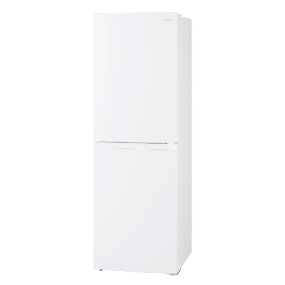 アイリスオーヤマ 冷蔵庫 一人暮らし 2ドア 単身 静音 ファン式 自動霜取り 霜取り不要 大容量 省スペース 冷凍冷蔵庫 230L ホワイト IRSN-23B-W商品画像