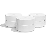 Google WiFi system, 3-Pack - Router replacement for whole home coverage (NLS-1304-25)