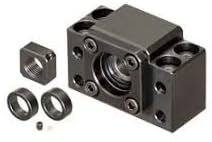THK BK17 Black Oxide, Ball Screw Support Unit, Linear Bearing, 25 MM ID, Steel