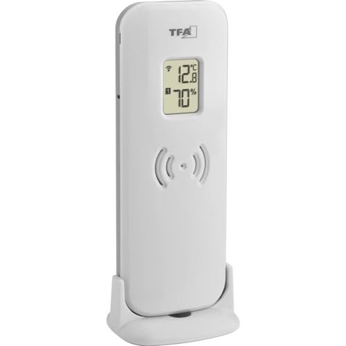 TFA Dostmann Thermo Hygro Transmitter, 30.3249.02, for TF Radio Stations 30.3057.01, 30.3058.01, 35.1129, 35.1139.01, 35.1140,01, 35.1145, 35.1150, 35.1150, 35.1150, 35.1150, 35.111161, 35.1162,