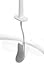 Joseph Joseph 70517 Flex Toilet Brush with Slim Holder Flexible Anti-Drip, Stainless Steel