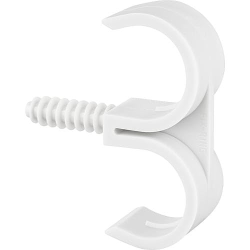 PBTUB - Crochet Fixation Double 16 et 20 gainé 50 pièces - PBTCRFIXD28