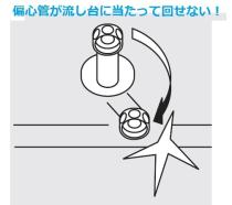 三栄水栓 【偏心管アダプター】 2個1組 PT82-1S-13