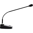 SpeechWare 3-in-1 TableMike USB Desktop Microphone with 3.5mm Mic Input, Detachable Boom, and Speech Equalizer for Superior Voice Recognition and Recording