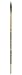 da Vinci Watercolor Series 418 Petit Gris Pur Paint Brush, Wash/Mop Pure Russian Blue Squirrel, Size 3/0