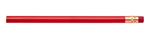 Pencil Guy Blank Tipped Jumbo Pencils Red 72 to a box