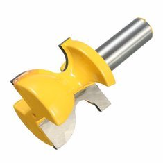 Generic 1/2 Inch Shank Solid Hardened Steel Router Bit