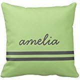Scribble Stripes Name Monogram Gray Lime Green Throw R5d758de1b9c7455593ee5b6e14a47a72 I5fqz 8byvr Pillow Case