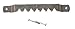 200 Sawtooth Picture Hangers 2-3/4 Inch W/nails