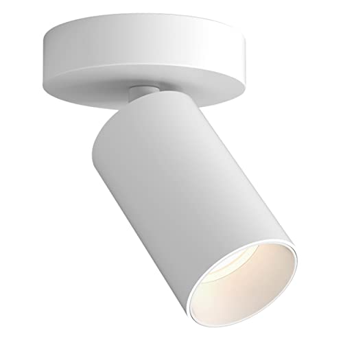 Astro Can 50 Single Matt White Spotlight LED 1396005