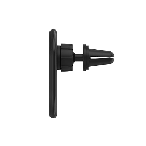 Belkin MagSafe-Compatible Magnetic Wireless Car Charger 10W - BoostCharge Pro Wireless Charger, Magnetic Car Vent Phone Mount for iPhone 16, iPhone 15, 14, & 13 Series, Power Supply Included - Black
