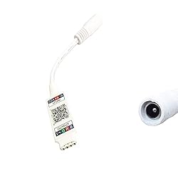 TOPXCDZ Mini RGB Bluetooth Controller DC 5V 12V 24V