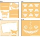 Tags of a mascot character TK003_C TALES OF THE ABYSS TOA Tokunaga C series character post it