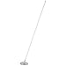 Brightech Tilt LED Floor Lamp for Living Rooms - Get Compliments: Modern Standing Pole Light for Family Rooms, Bedrooms & Offices - Bright, Dimmable Contemporary Lighting - Platinum Silver