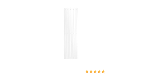 ECD Germany Radiador toallero para baño - 480 x 1800 mm ...