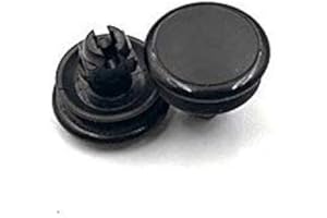 JMXLDS Replacement PS Vita 1000 PSV 1000 3D Analog Joystick Cap Button Thumb Stick Grip Case Cover Black