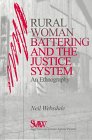 Front cover for the book Rural Woman Battering and the Justice System by Neil Websdale
