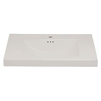 Maykke 32 W X 20 D Leith Ceramic Single Vanity Top With Integrated