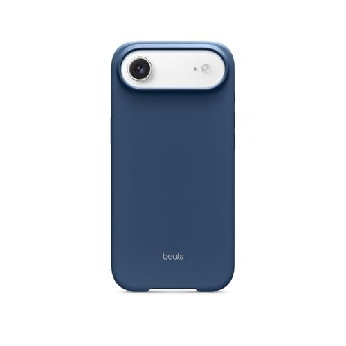 Beats iPhone Air Case mit MagSafe und Kamerasteuerung, Matte Aussenseite, Innenfutter aus Mikrofaser – Felsblau
