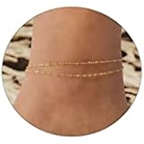 thumbnail image 2 of LIFETIME JEWELRY 5mm Crushed Mariner Anklet - 24k Real Gold Plated Women's Ankle Bracelet 2 of 10