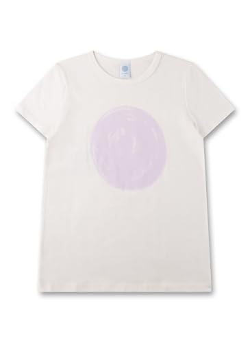 Sanetta Mädchen-Schlafshirt halbarm Off-White | Hochwertiges und bequemes Schlafshirt aus Baumwolle für Mädchen. Nachtwäsche für Mädchen 128