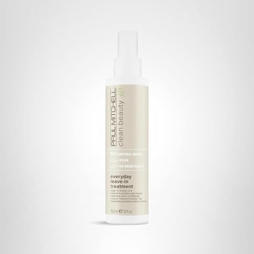 PAUL MITCHELL CLEAN BEAUTY EVERYDAY LEAVE-IN TREATMENT, LEAVE-IN CONDITIONER, DELIVERS HYDRATION, FOR ALL HAIR TYPES, 5.1 FL. OZ
