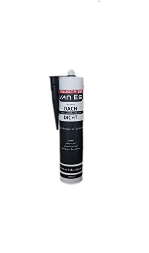 5 x PROFI Dach Dicht Reparatur Bitumenkleber Kaltkleber Dichtstoff Bitumendichter Dichtmasse schwarz Kartusche 310 ml – Bild 3