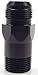 Meziere WP1016S Black 16 AN Water Pump Fitting
