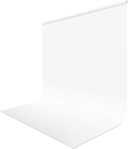 Fotofoto 背景布 白 2 X 3 M 写真スタジオ 全身撮影 背景 スタンド 暗幕 バックスクリーン 6 6 9 8 Ft パイプ差し込む袋設計 バックペーパー 反射面と無反射面あり 無地 背景シート 折り畳める 布バック 写真 ビデオ テレビに対応 ポリエステル 0cm 300cm