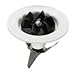 Blendin Replacement Blade for Hamilton Beach Blender With Base Bottom Cap,Sealing Gasket