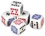 Da Vinci Premium Set Poker Set with Card-Suited Poker Chips, 6 Dealer Buttons, Cards, & Dice - Thumbnail 7
